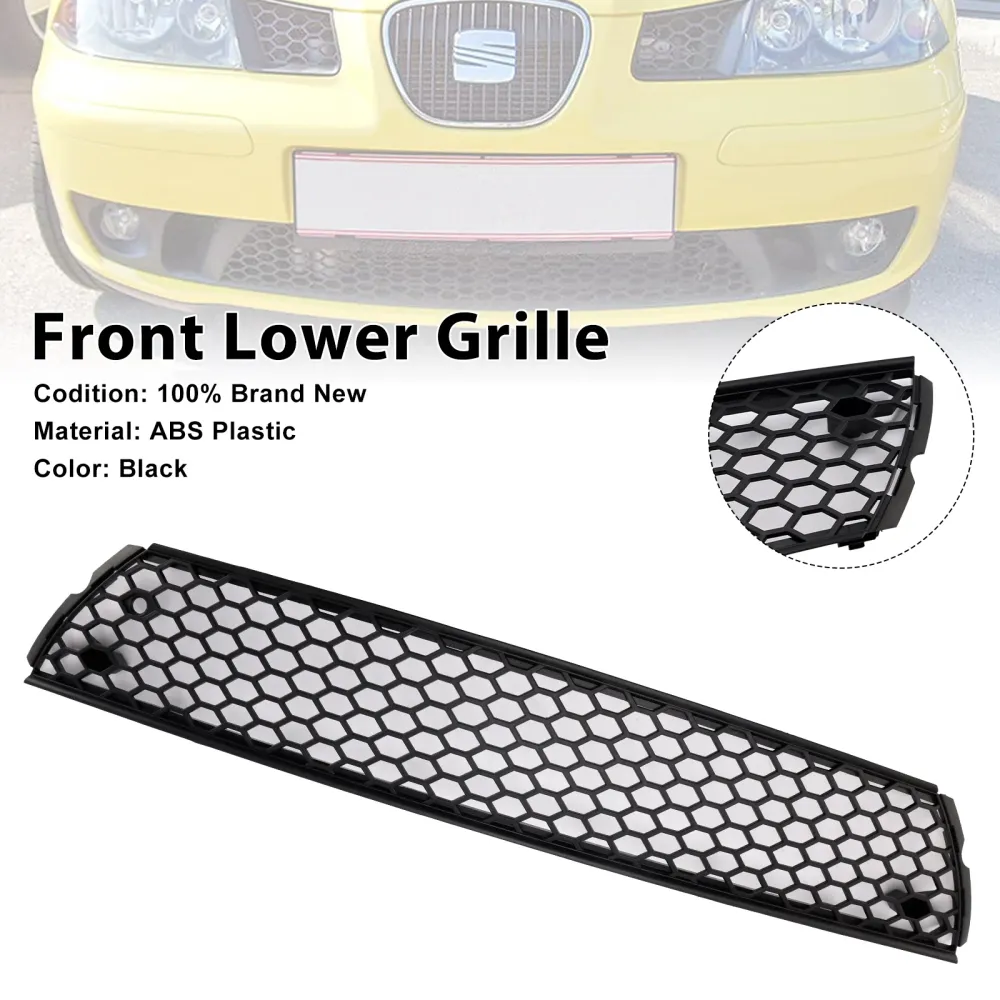 2002-2006 Sete Ibiza Type 6L Pre-Facelift Front Honey Lower Grille Grill