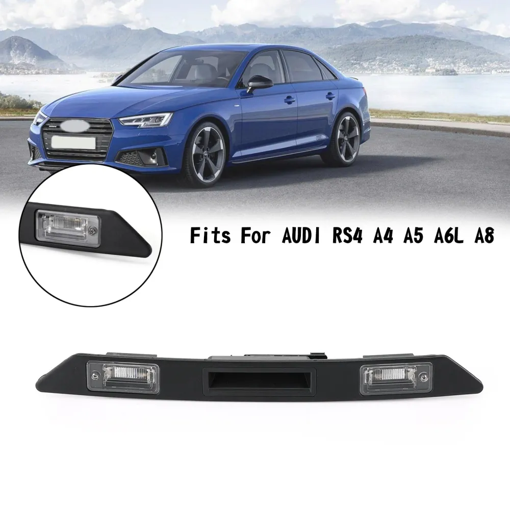 2005-2011 Audi A6/S6 baklisensplate Lys Trunk Tailgate Handle Switch 8p48275743FZ