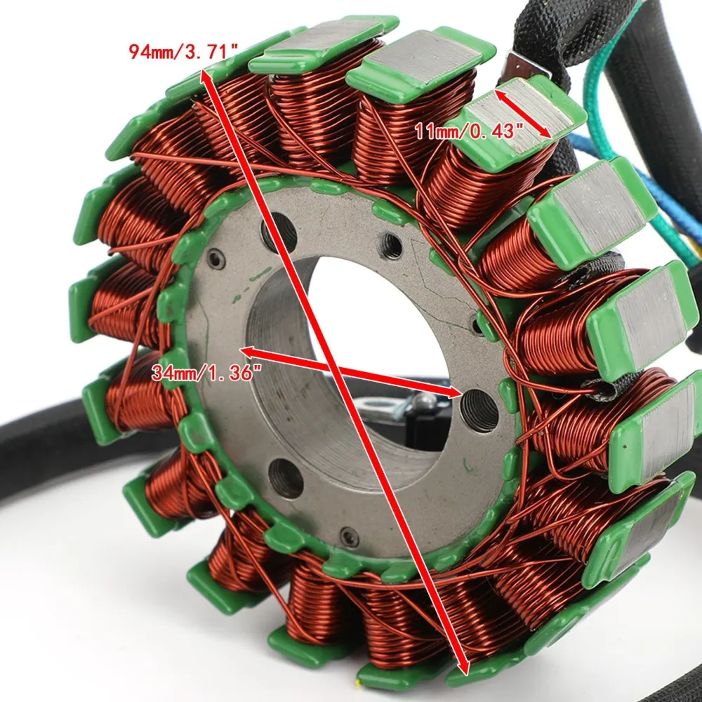 2006-2007 Polaris Sawtooth 200 Generator Stator 0452449 0454228 0454947