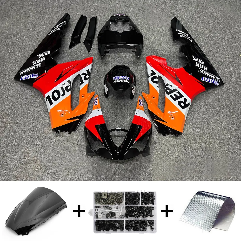 2006-2008 Triumph Daytona 675 Injeksjon Fairing Kit Bodywork Plastic ABS