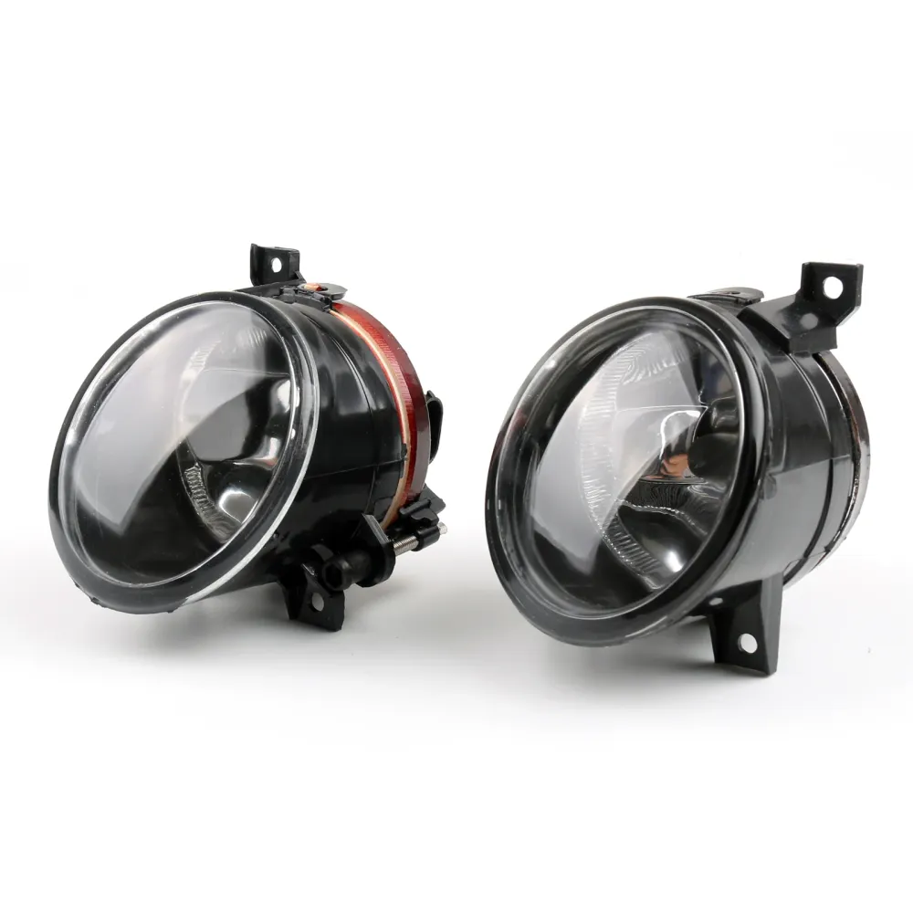 2006-2009 VW GTI Pair Front Støtfanger Konveks Lens Tåke lys