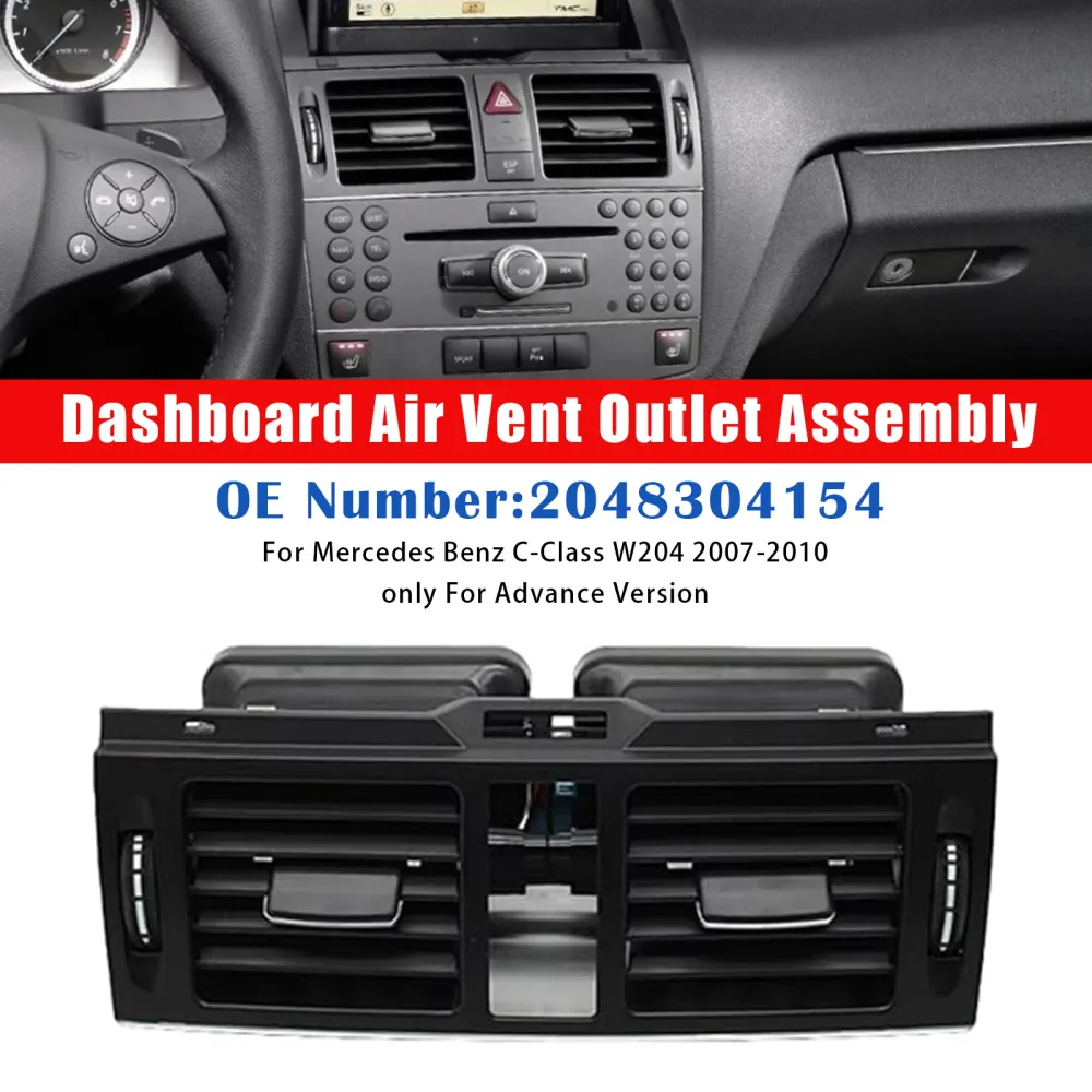2007-2010 Mercedes Benz W204 Advance Version Dashboard Air Vent Outlet 2048304154