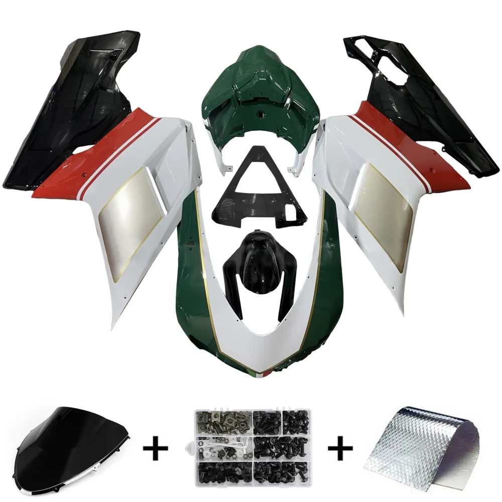 2007-2011 Ducati 1098 1198 848 Fairing Kit Bodywork ABS