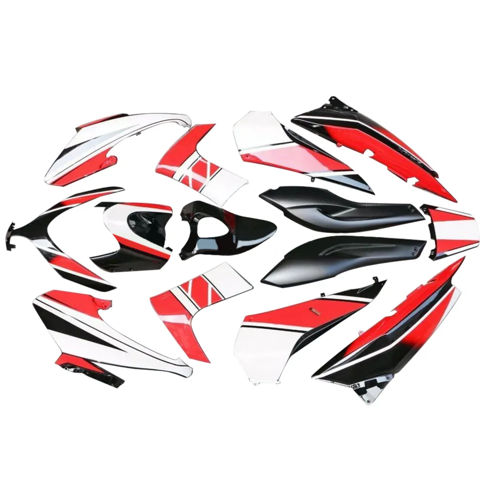 2008-2012 Yamaha T-Max XP500 Injeksjon Fairing Kit Bodywork Plast Abs