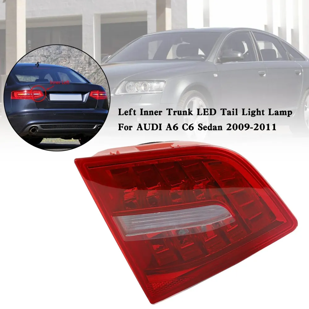 2009-2011 Audi A6 C6 sedan indre bagasjerom LED baklys lampe venstre