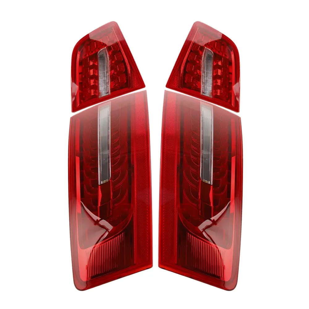 2009-2011 Audi A6 C6 sedan indre+ytre bagasjerom LED baklys lampe 4 stk