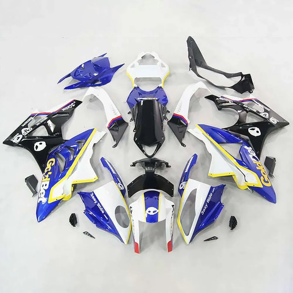 2009-2014 BMW S1000RR Injeksjon Fairing Kit Bodywork Plastic ABS