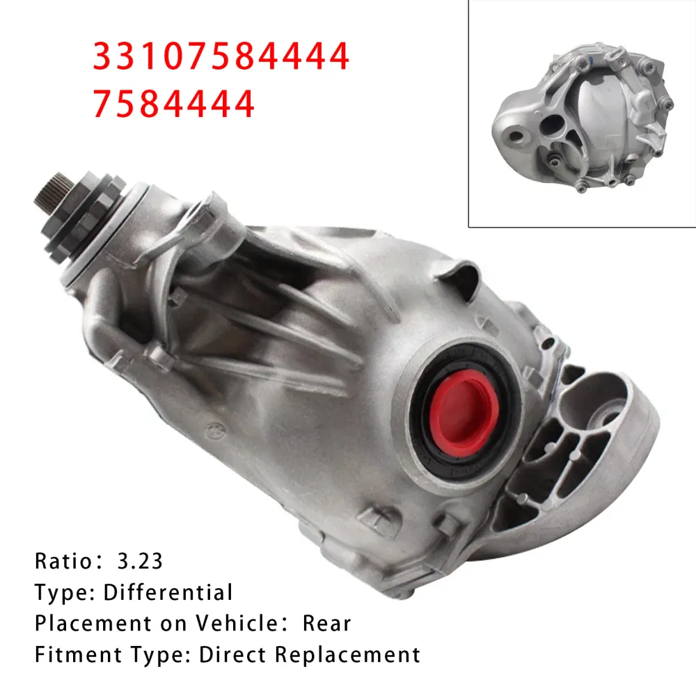 2011-2013 BMW 535i RWD Bakdifferensial 3.23 Ratio 33107584444