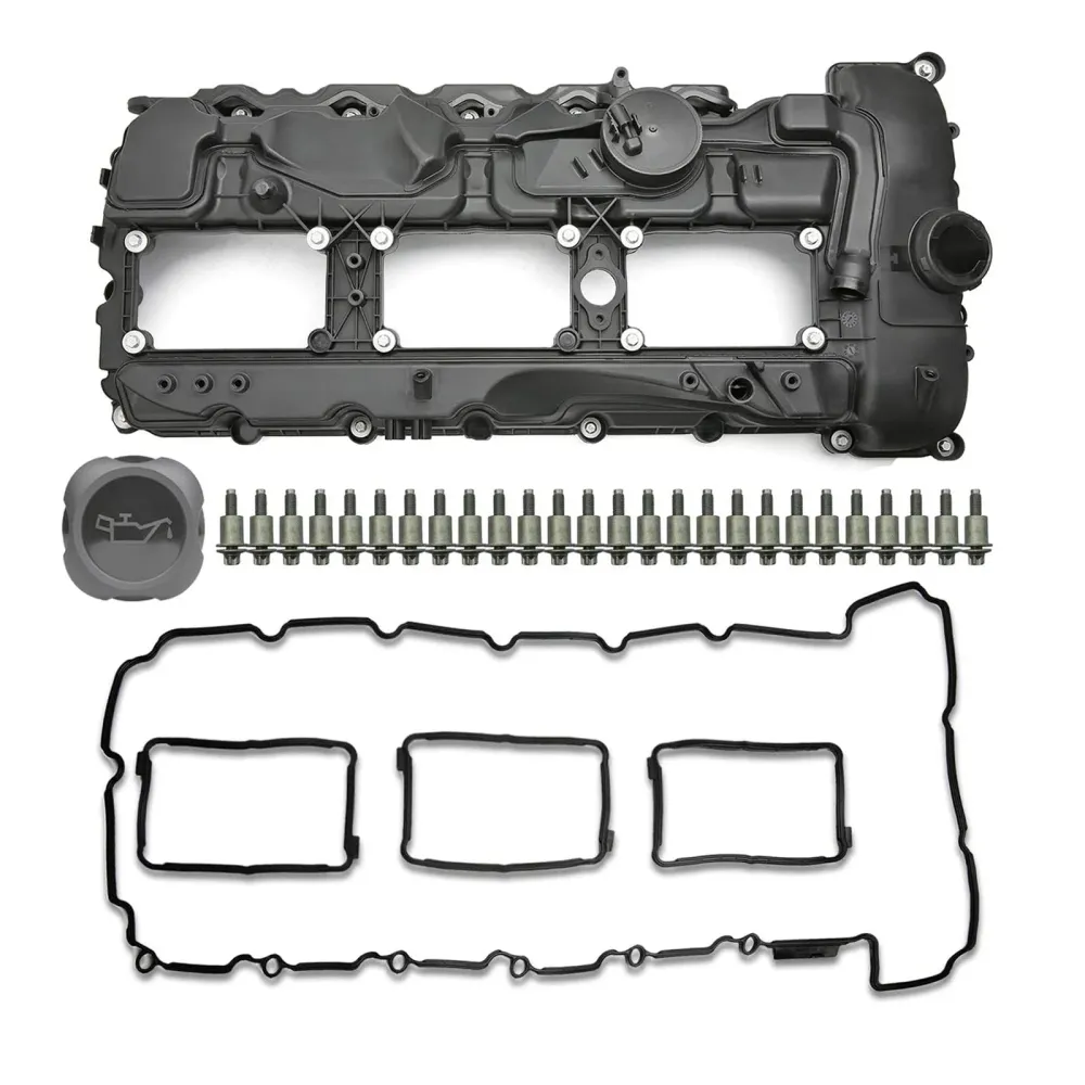 2011-2013 BMW E90/E91/E92/E93 335i 3.0T Ventildeksel m/pakning+Cap 11127570292