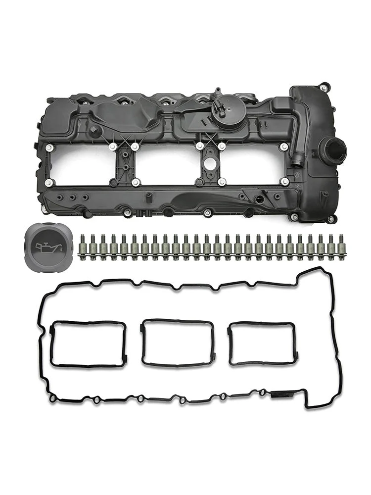 2011-2013 BMW E90/E91/E92/E93 335i 3.0T Ventildeksel m/pakning+Cap 11127570292