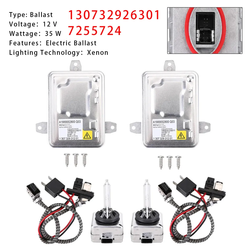 2011-2014 Mini Cooper Countryman 1.6L Automatic S ALL Xenon HID Headlight Ballast Control Module 130732926301 725