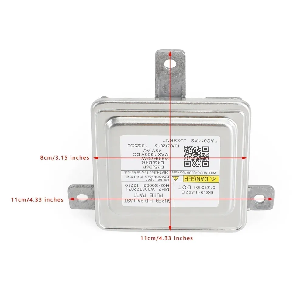 2011-2015 Audi Q7 HID Xenon frontlys Ballast Control Unit 8K0941597E