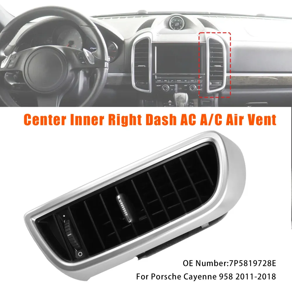 2011-2018 Porsche Cayenne 958 Center Right Dash /C Air Vent 7P5819704D