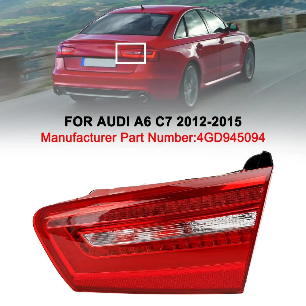 2012-2015 Audi A6 C7right Inner Trunk LED baklyslampe