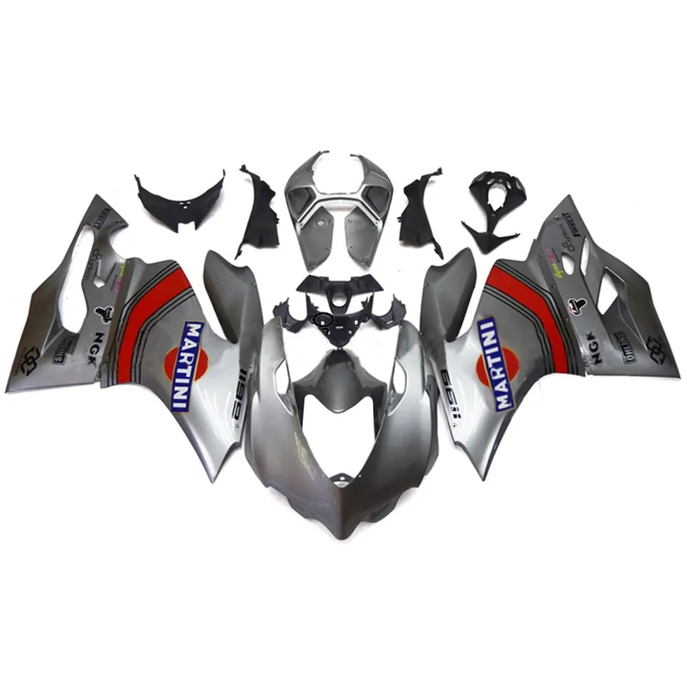 2012-2015 Ducati 1199 899 Injeksjon Fairing Kit Bodywork Plastic ABS#118