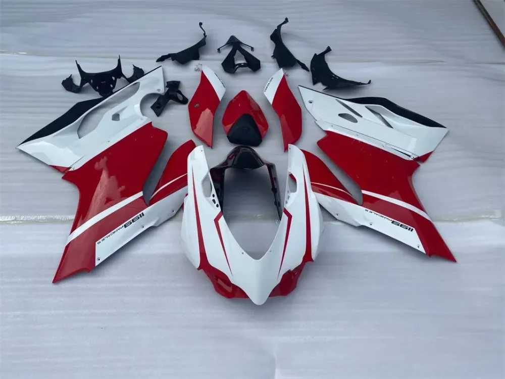 2012-2015 Ducati 1199 899 Injeksjon Fairing Kit Bodywork Plastic ABS #125