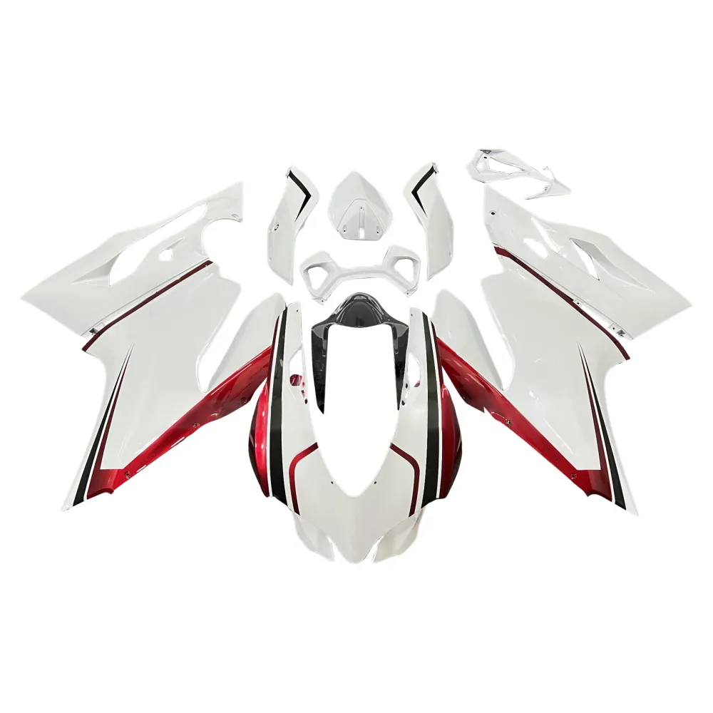 2012-2015 Ducati 1199 Injeksjon Fairing Kit Bodywork Plast Abs