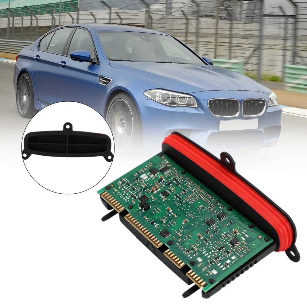 2012-2017 BMW 5 F11 LC1 Xenon frontlys TMS drivermodul 63117440877 generisk