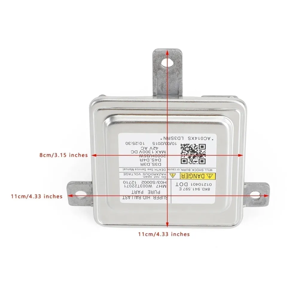 2012-2018 Volkswagen Jetta Hid Xenon frontlys Ballast Control Unit 8K0941597E