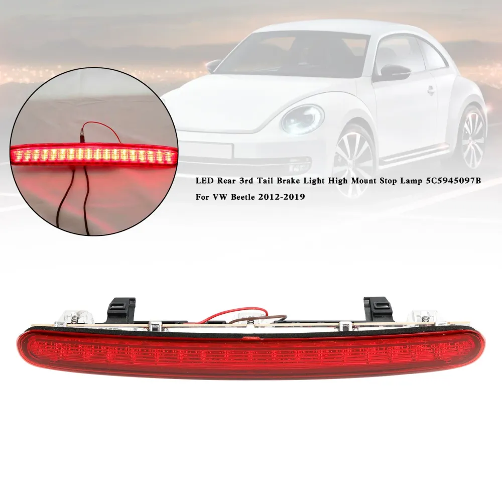 2012-2019 VW Beetle LED bak 3rd Tail Brake Light High Mount Stop 5C5945097B
