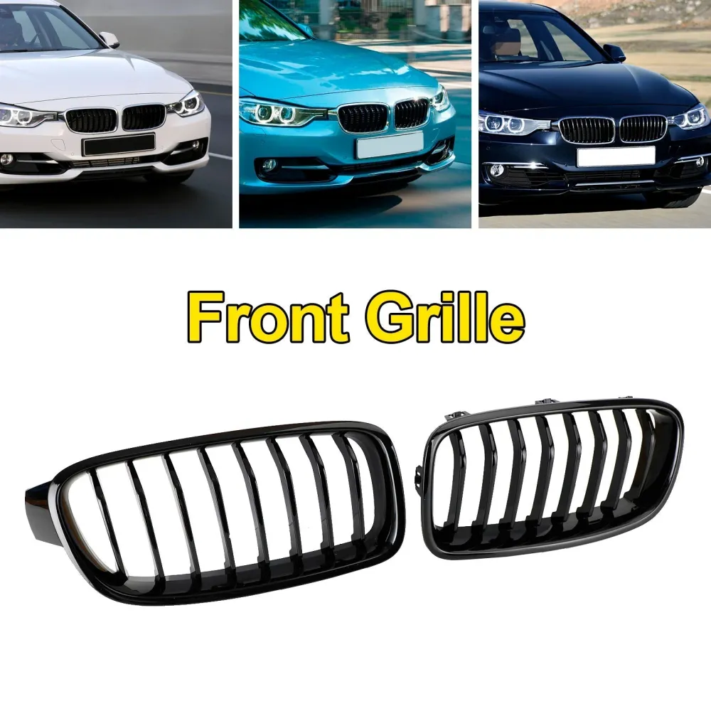 2012-2019 BMW 3-serie F35 Turing Gloss Black Front Kidney Grill Grill