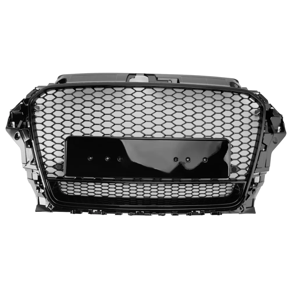 2013-2016 Audi A3 S3 W/Quattro RS3 Style Front Honeycomb Bumper Grill Grille