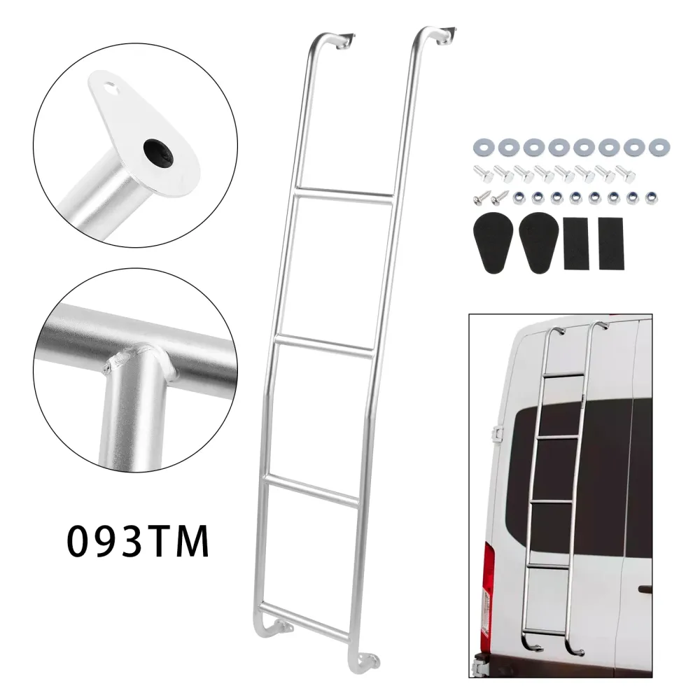 2014-2024 Ford Transit Medium Roof Van Rustfritt stål Van Ladder 093TM