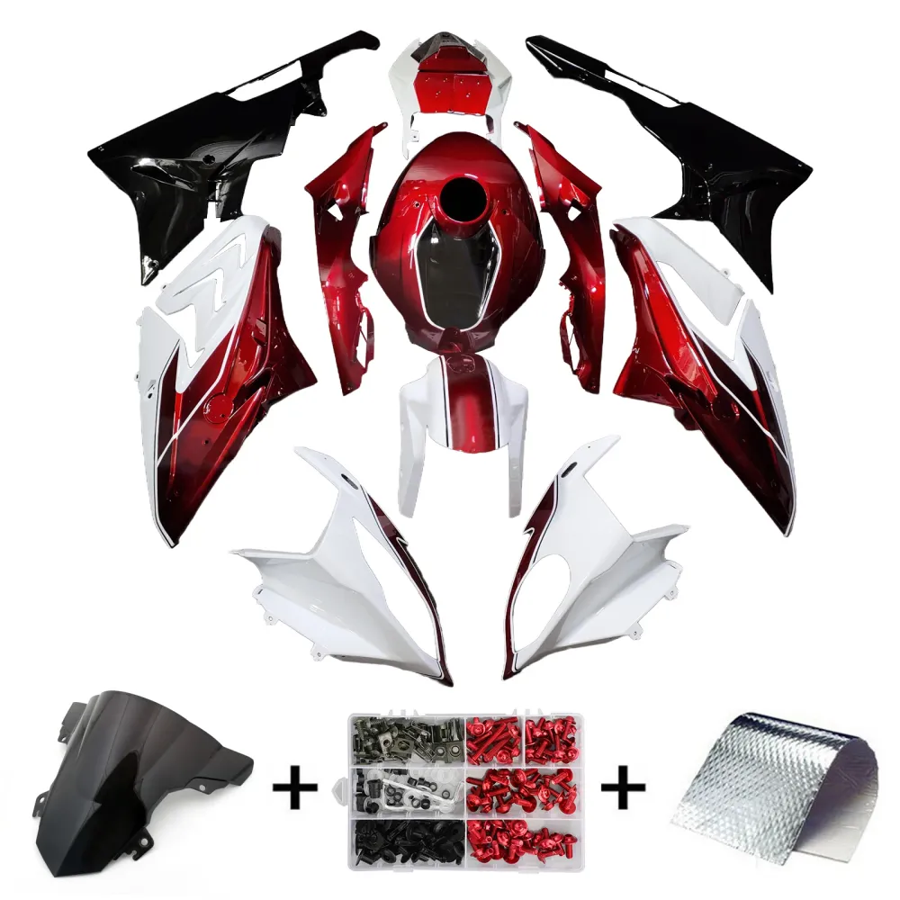 2015-2016 BMW S1000RR Injeksjon Fairing Kit Bodywork Plastic ABS