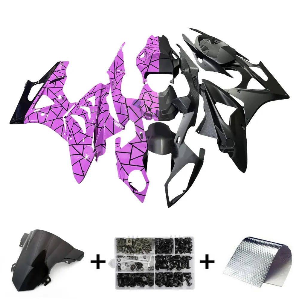 2017-2018 BMW S1000RR Injeksjon Fairing Kit Bodywork Plastic ABS