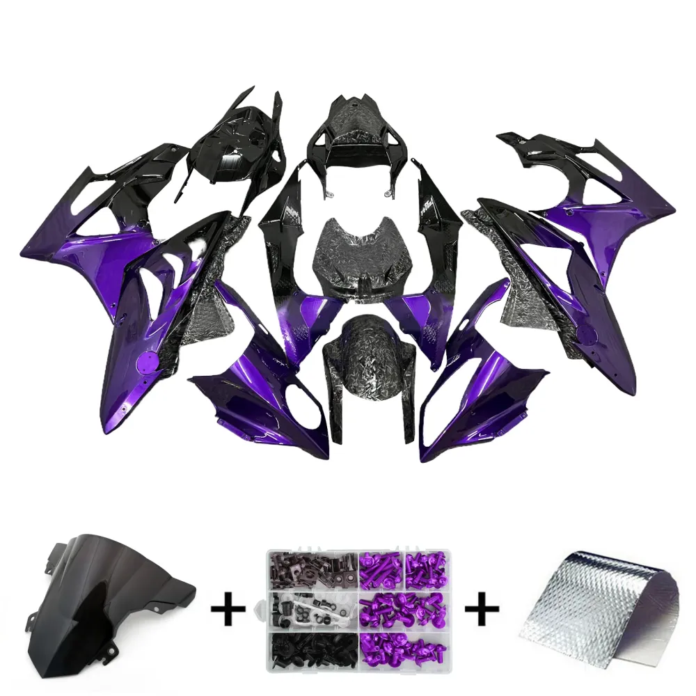2017-2018 BMW S1000RR Injeksjon Fairing Kit Bodywork Plastic ABS
