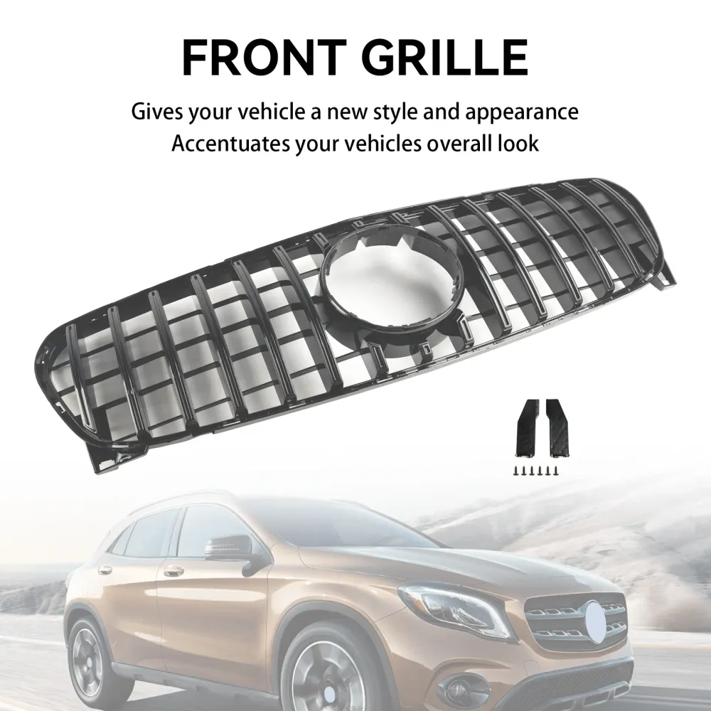 2017–2019 Mercedes-Benz GLA W156 X156 Frontgrill Facelift Sort