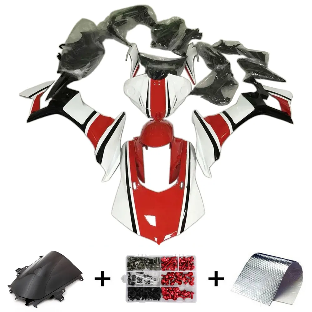 2020-2025 Yamaha YZF R1 Injeksjon Fairing Kit Bodywork Plastic ABS #101