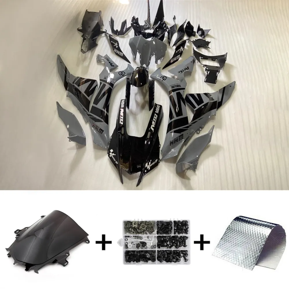 2020-2025 Yamaha YZF R1 Injeksjon Fairing Kit Bodywork Plastic ABS #101
