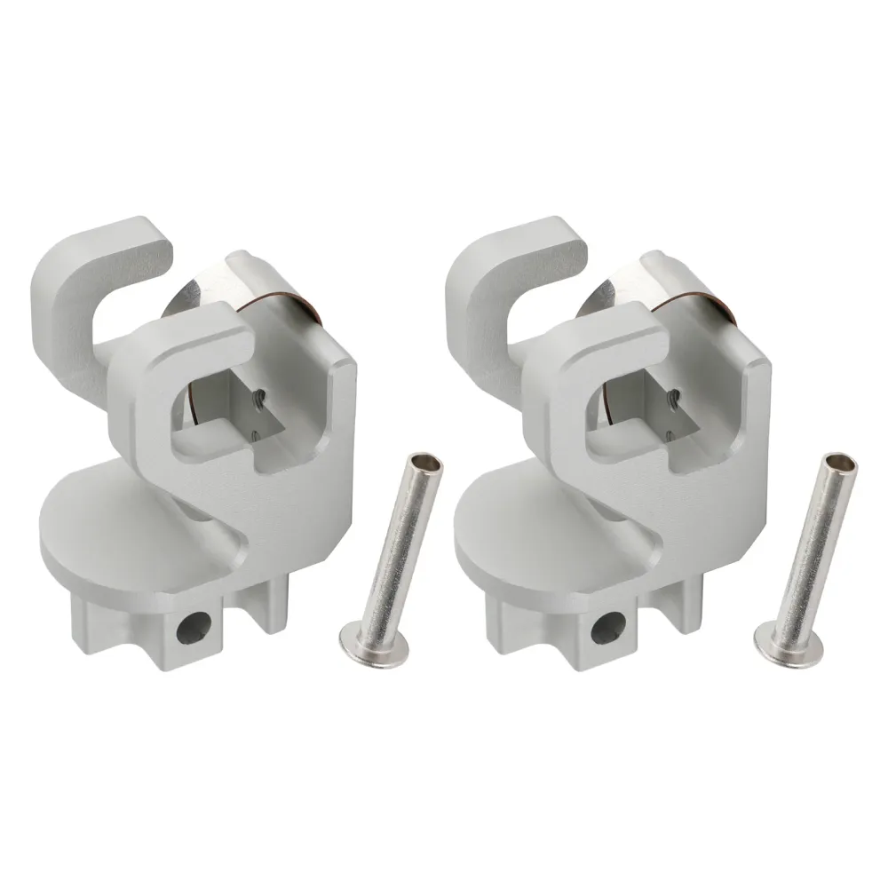 2PCS Alminum RV Rafter Claw Satin Hardware Dometic SUNCHASER II Awning