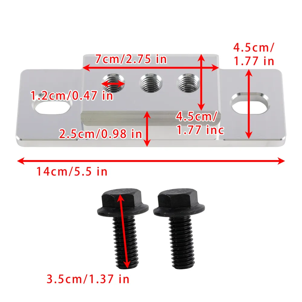 Aluminium Transmission Mount 551404 GM TH350 TH400 4L60E 4L65E