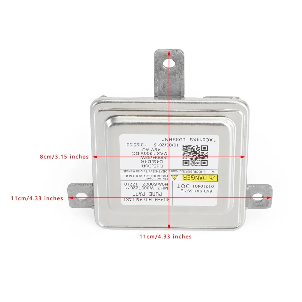 Audi/VW HID Xenon frontlys Ballast Control Unit 8K0941597E
