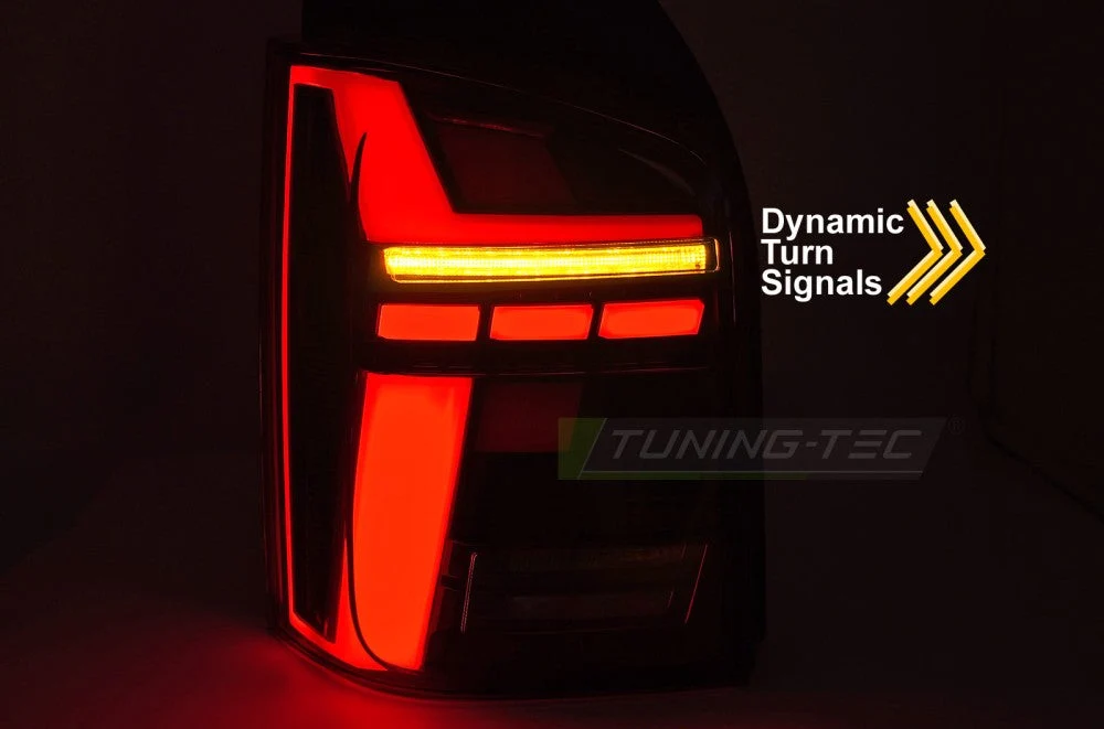 Baklykter VW T5 2003–2015 Led, røde, dynamiske blinklys – LDVWW8