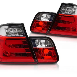 Baklykter BMW 3-Serie E46 01-05 Sedan - LED Red Smoke