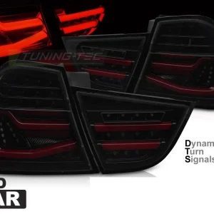 Baklykter BMW 3-serie E90 2009–2011 LED Sekvensiell Smoke Svart - LDBMN2