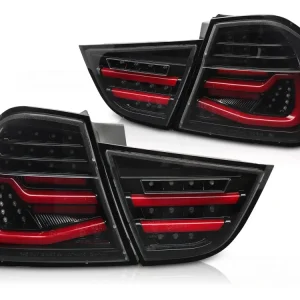 Baklykter BMW 3-serie E90 2009–2011 LED Sekvensiell Svart - LDBMN1