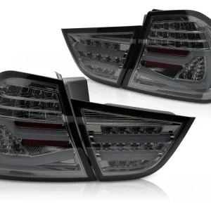 Baklykter BMW 3-Serie E90 (2009–2011) LED Bar Smoke Sekvensiell - LDBMK4