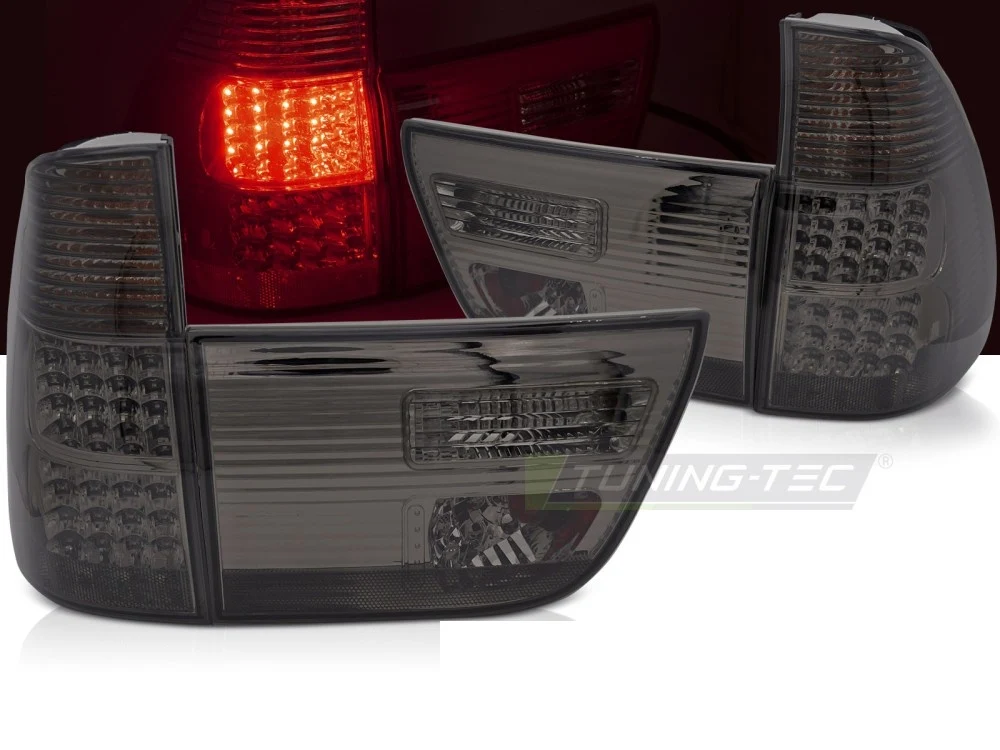 Baklykter BMW X5 E53 (1999–2003) LED Smoke - LDBMN0