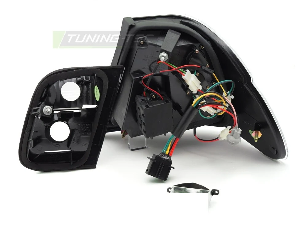 Baklykter BMW 3 Serie (E46) 01-05 Sedan - LED Black Smoke