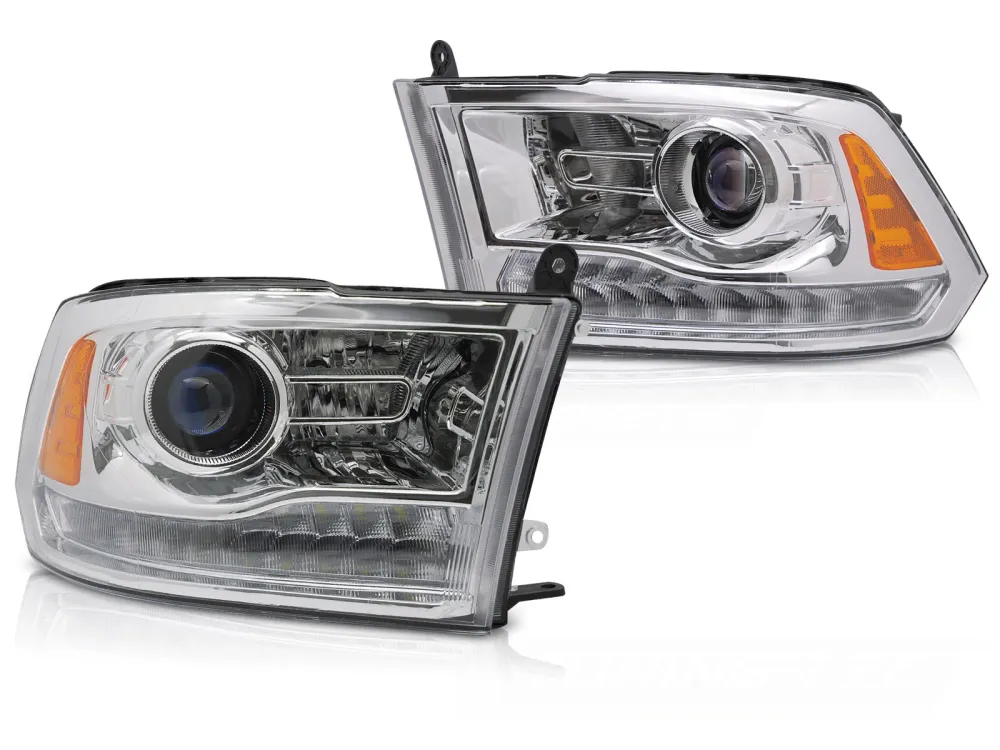 Baklykter Dodge Ram (2009–2018) Double Chrome - LPDO40
