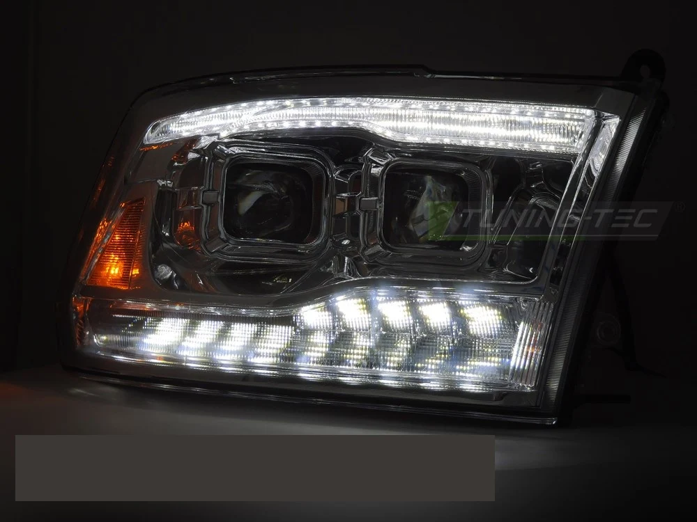 Baklykter Dodge Ram (2009–2018) Double Chrome - LPDO40
