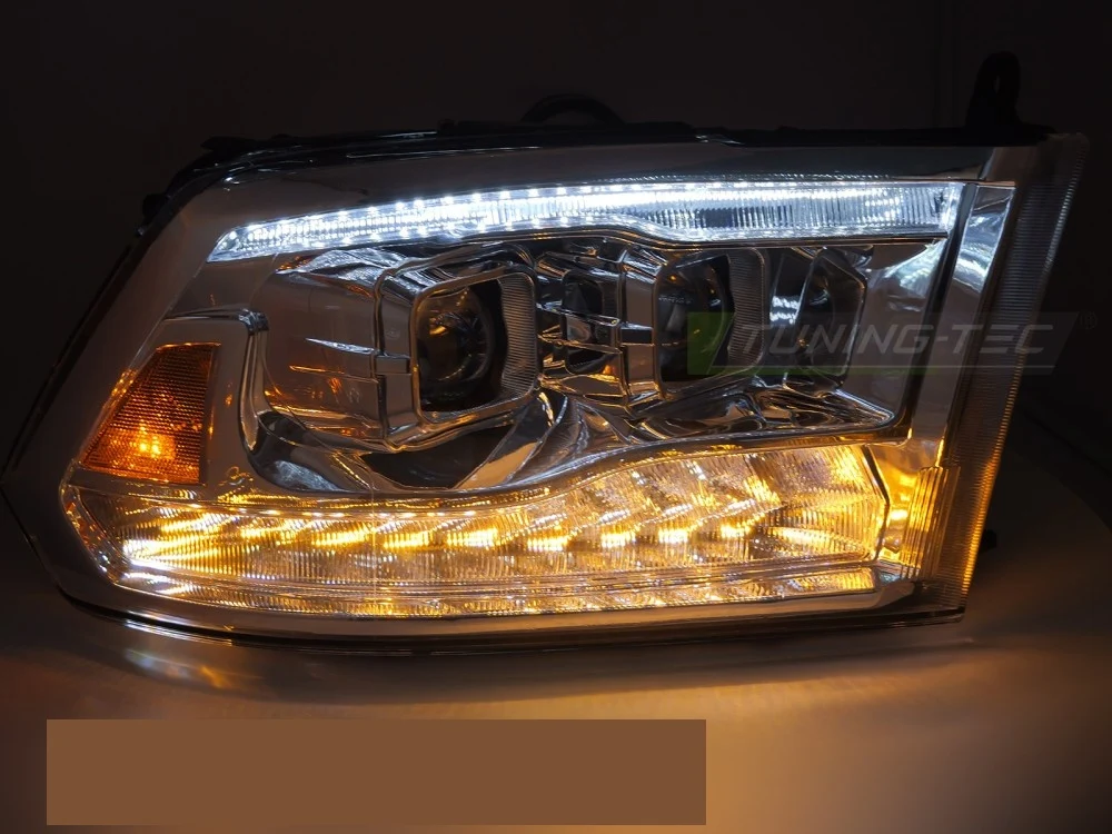 Baklykter Dodge Ram (2009–2018) Double Chrome - LPDO40