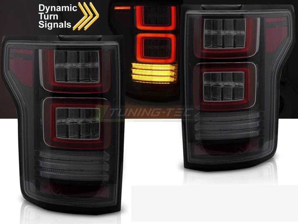 Baklykter Ford F150 MK13 (2014–2019) LED Smoke - LDFO96