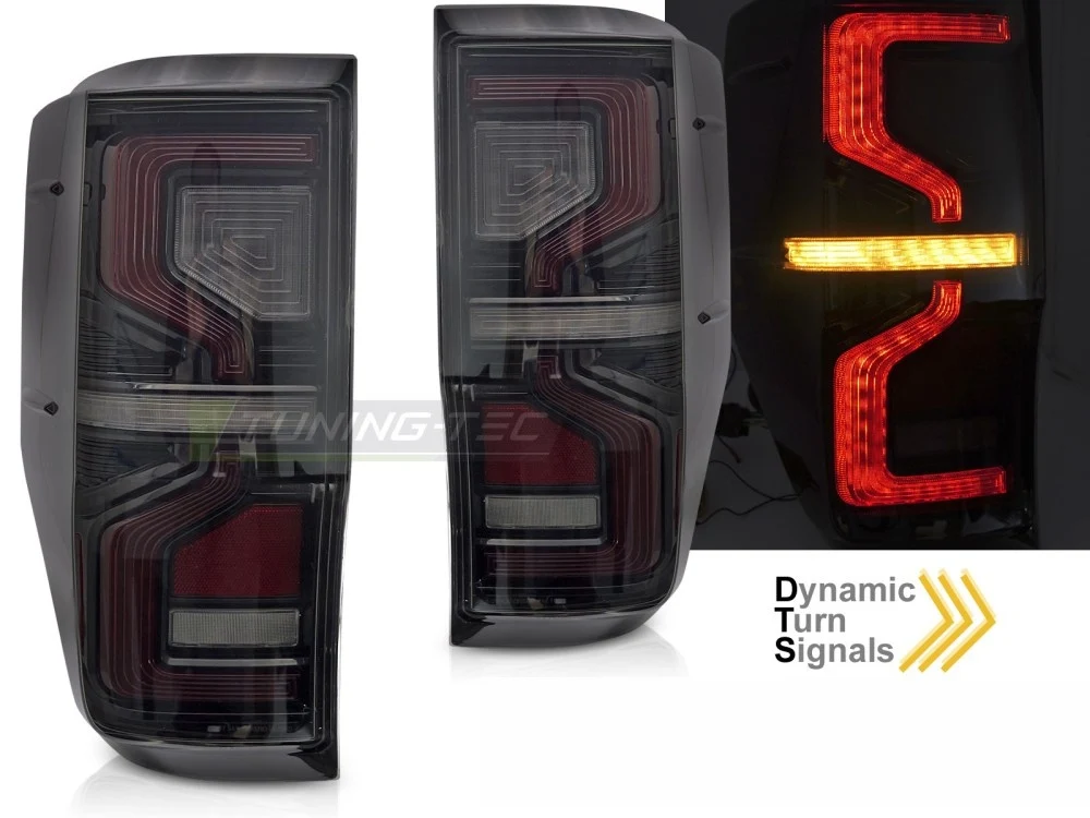 Baklykter Ford Ranger (2011–2022) LED Smoke - LDFO99