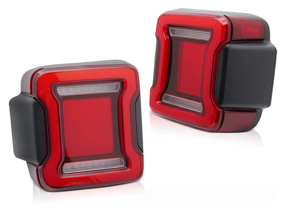 Baklykter Jeep Wrangler JL (2018–2023) LED Rød - LDCH34