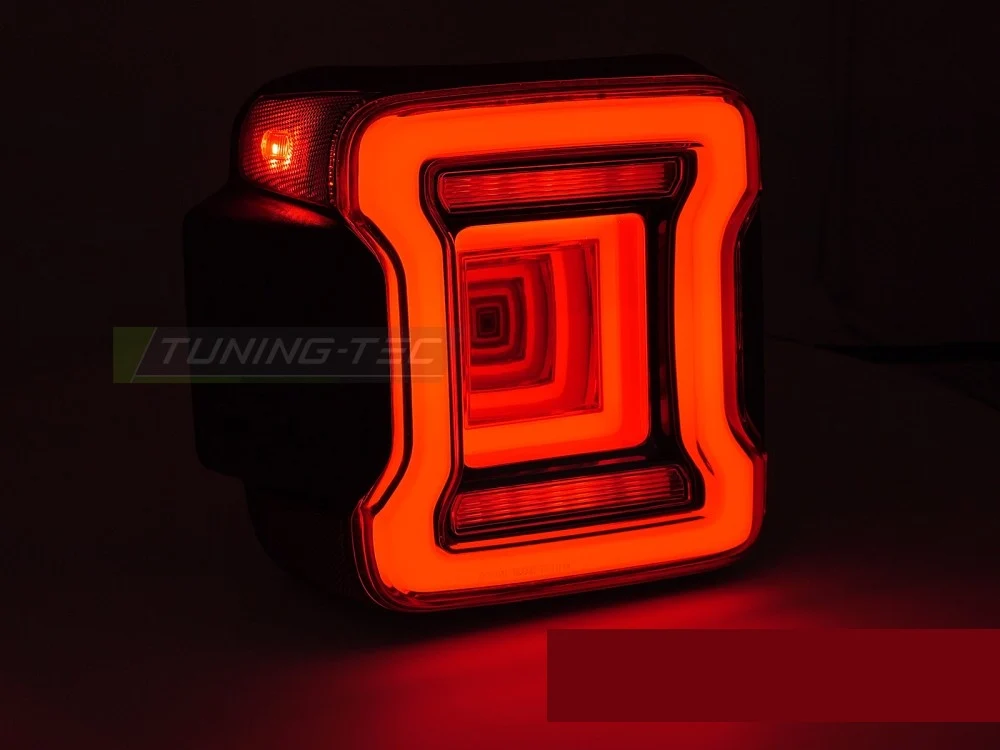 Baklykter Jeep Wrangler JL (2018–2023) LED Rød - LDCH34